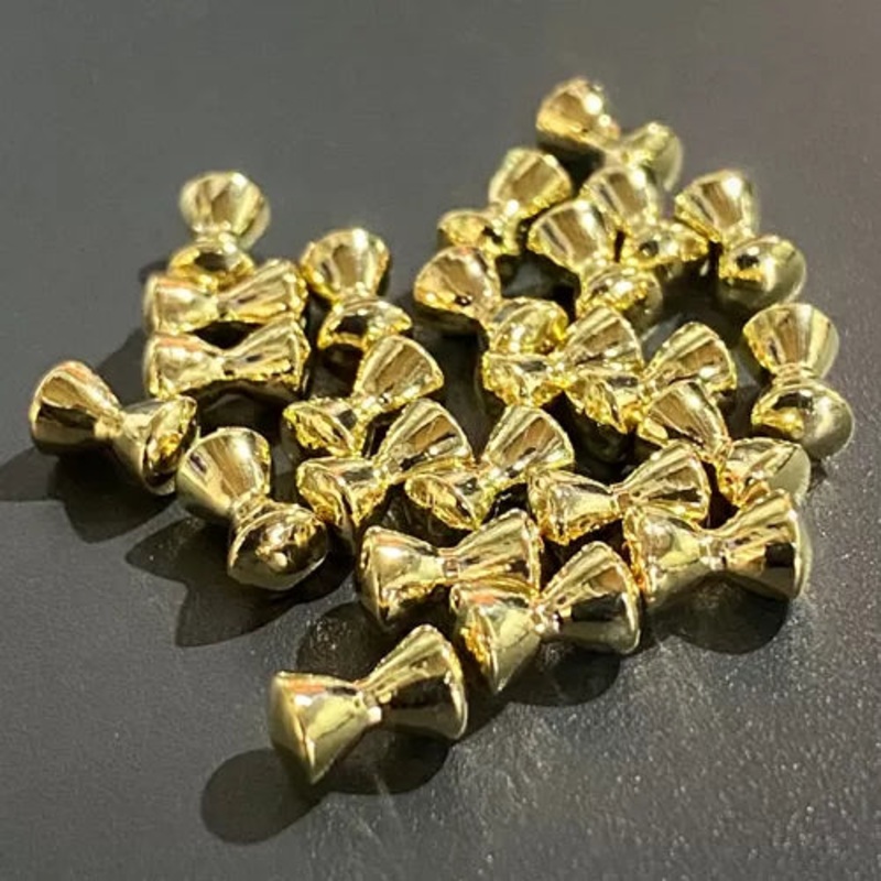 Wapsi Hourglass Brass Eyes Gold 24-pack Medium