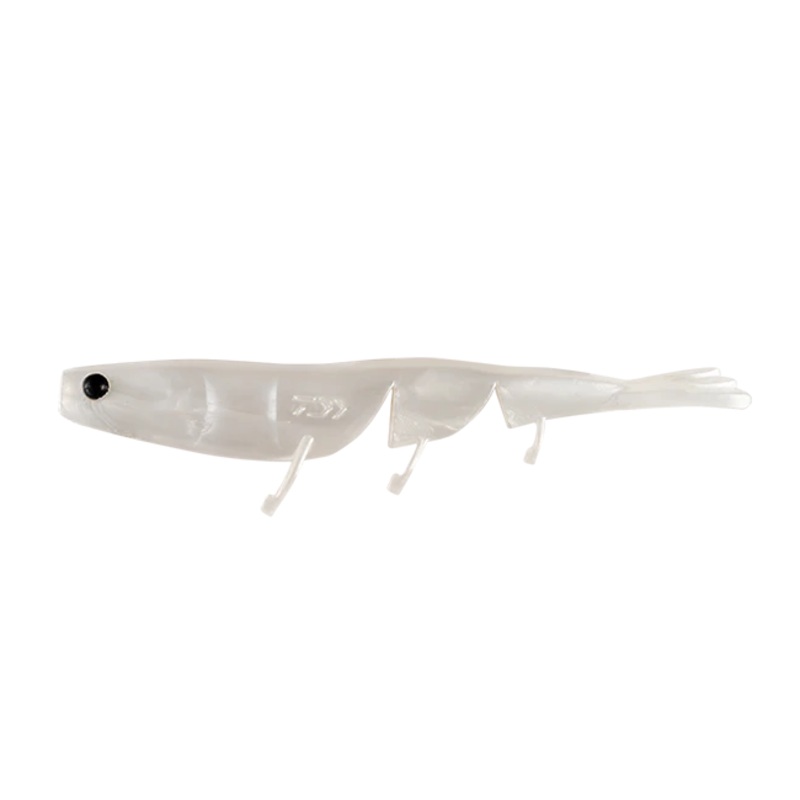 DAIWA BAIT JUNKIE 5″ PRAWN #11 WHITE PEARL