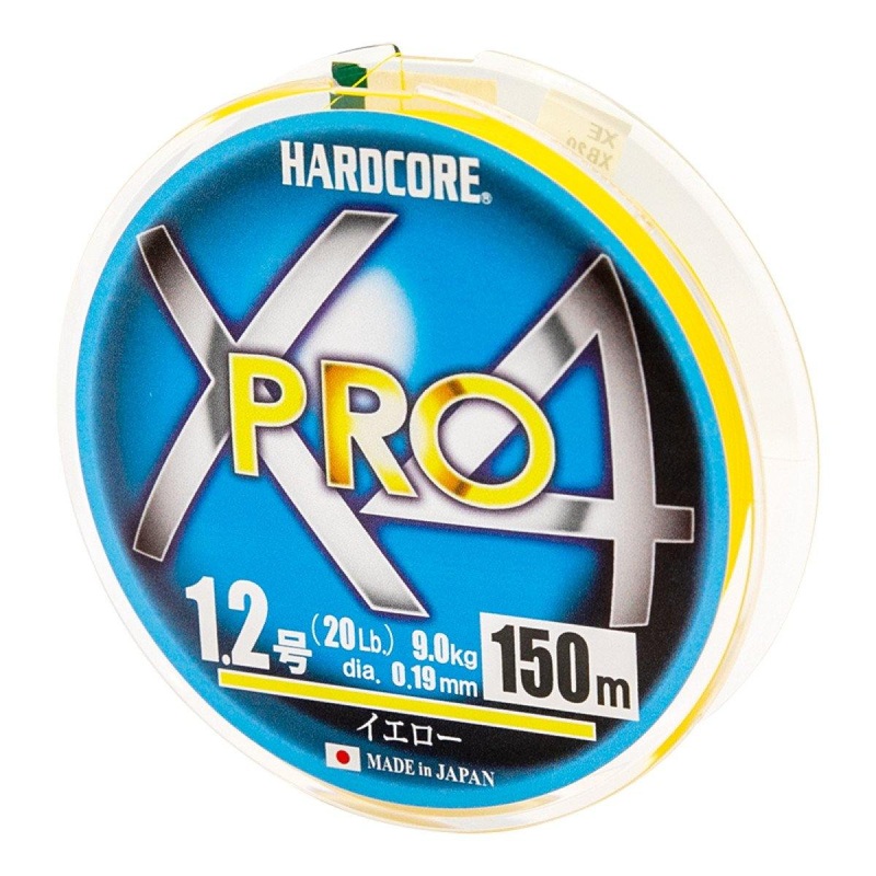 DUEL Hardcore X4 PRO 150m 0.17mm 8.0kg #1.0