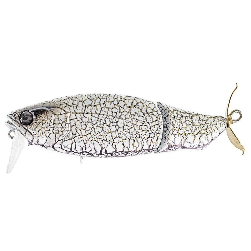 Megabass I-Loud Propbait White Python