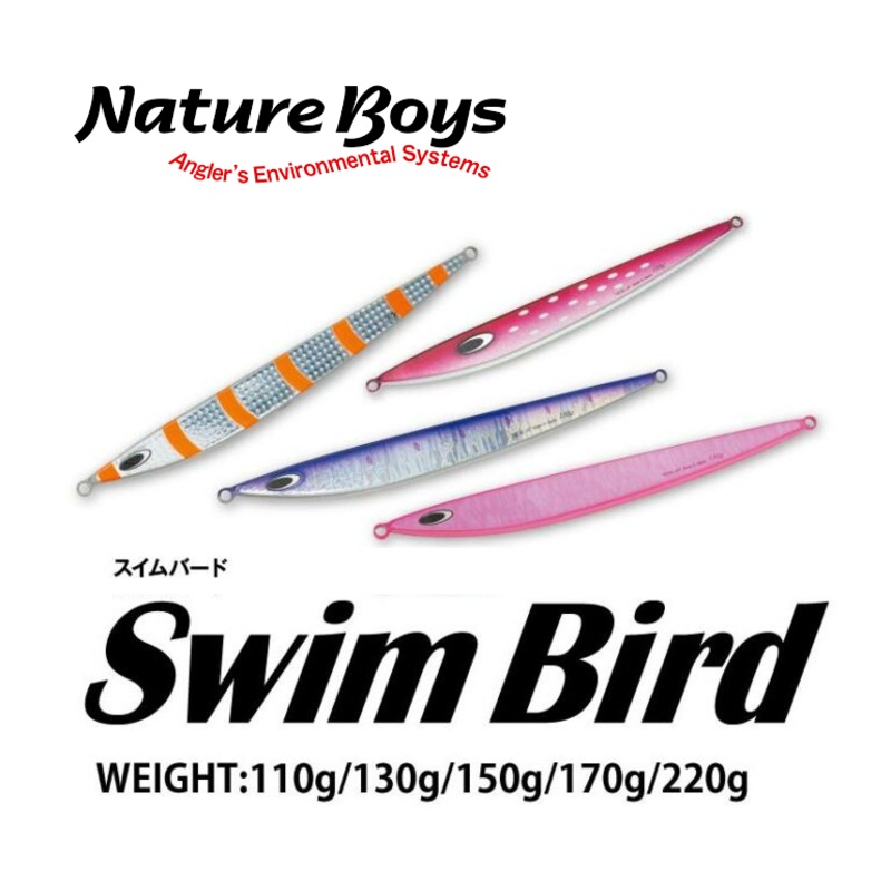Nature Boys Metal jig Swim Bird 220g 02K. PINKHOLO