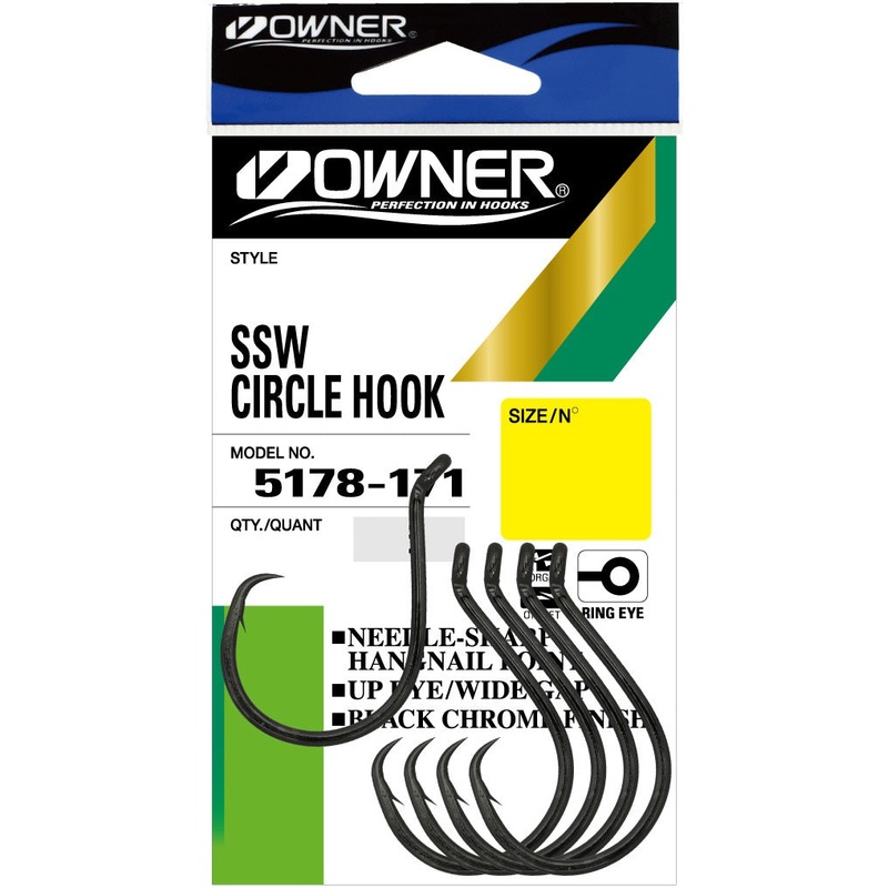 Owner 5178 SSW Circle Hook 10/0