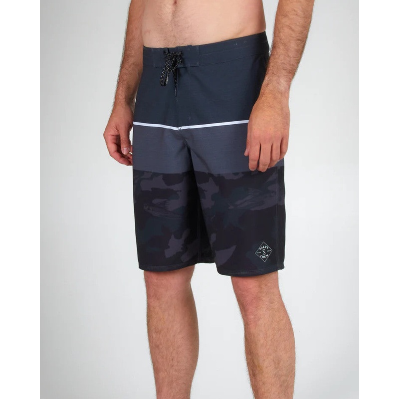 Salty Crew Stacked Boardshort Black 30