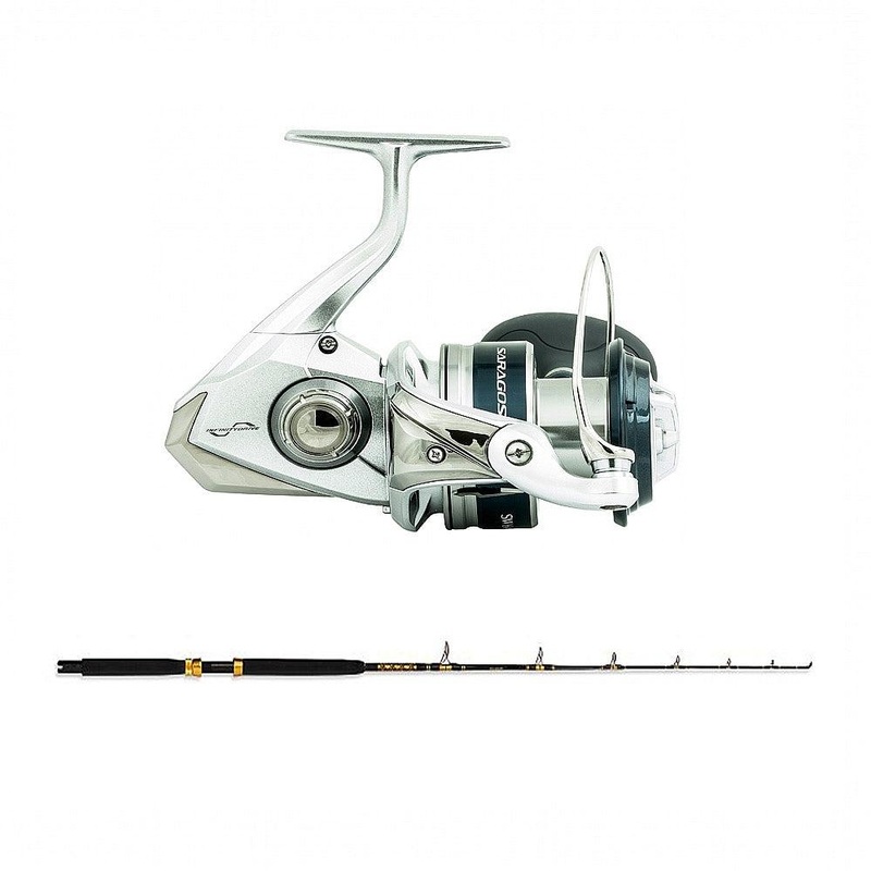 Shimano SARAGOSA SW A 10000PG with STSP 30-60 7′ CHAOS Gold Combo