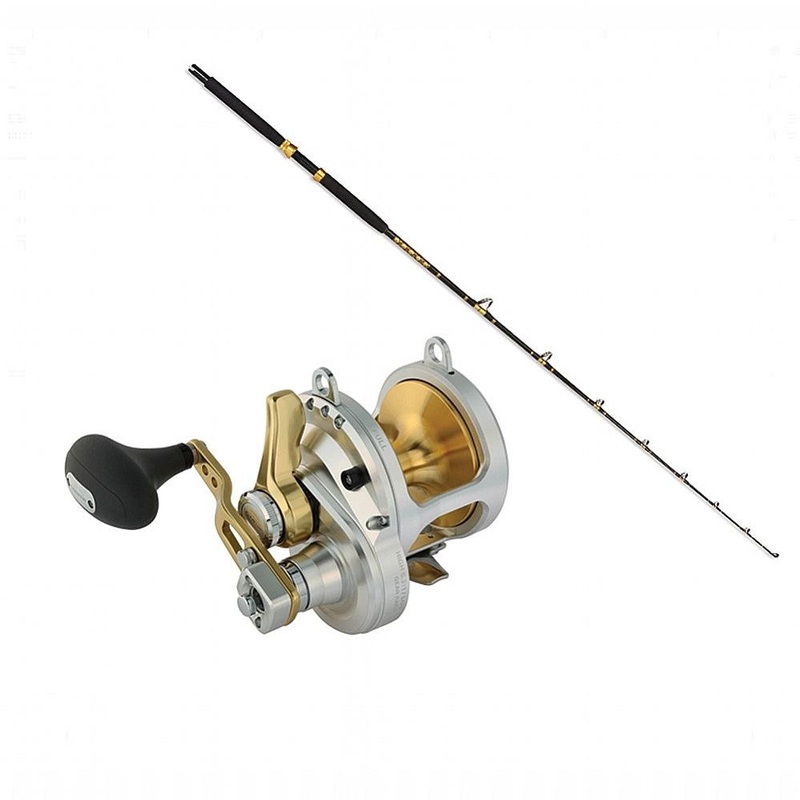 Shimano TALICA 20II Lever Drag w/ KC 20-40 7’0″ Composite CHAOS Gold