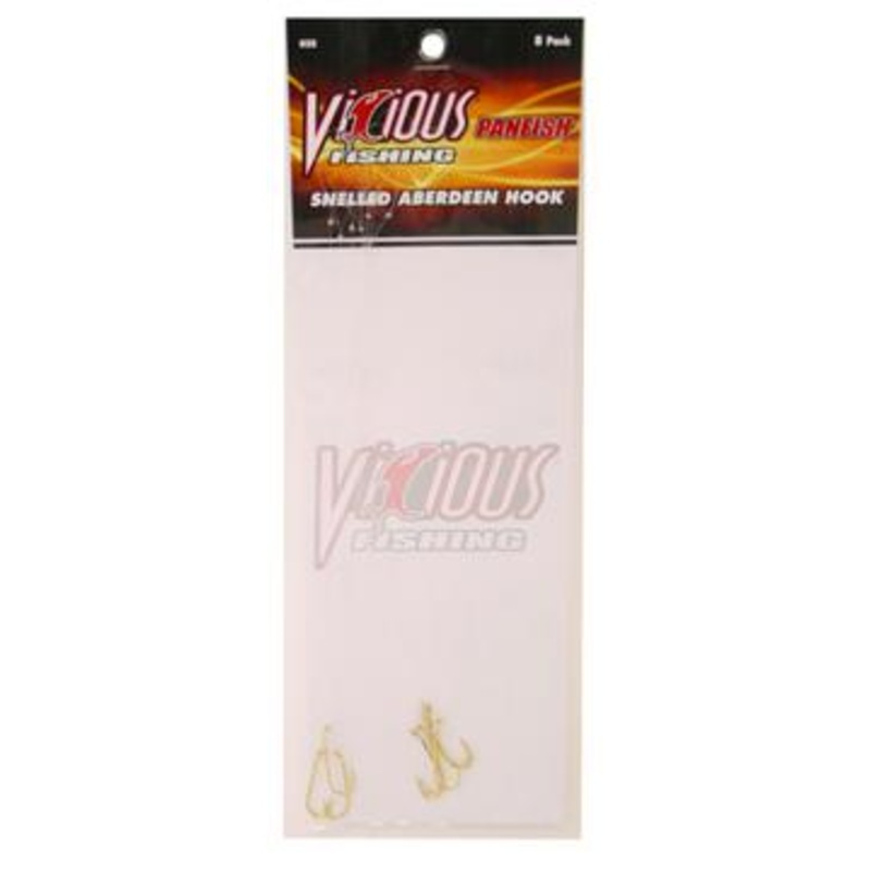 Vicious Fishing Snelled Hooks 90385