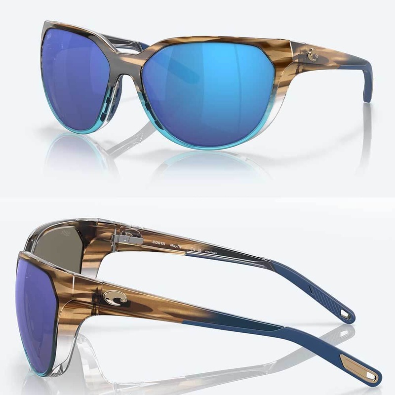 Costa Mayfly Sunglasses WAHOO BLUE GLASS