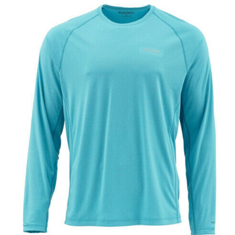 Simms Solarflex Ls Crewneck S MERIDIAN HEATHER