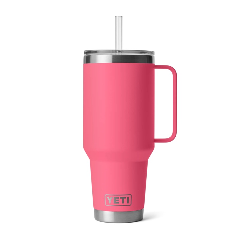 Yeti Rambler 42oz Straw Mug Seafoam