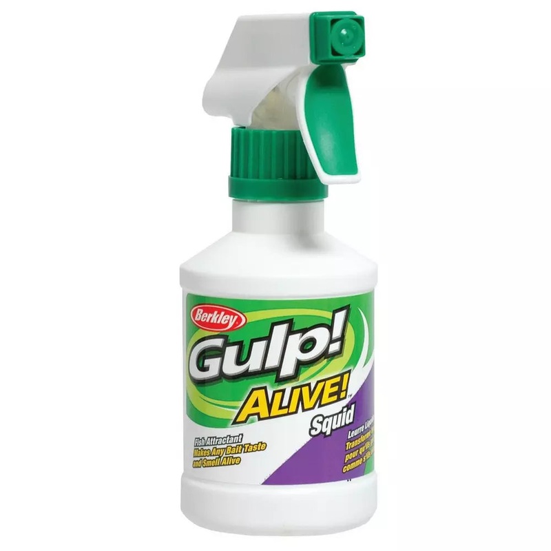 Accessories – Berkley – Gulp! Alive! Saltwater Attractant Squid Calmar