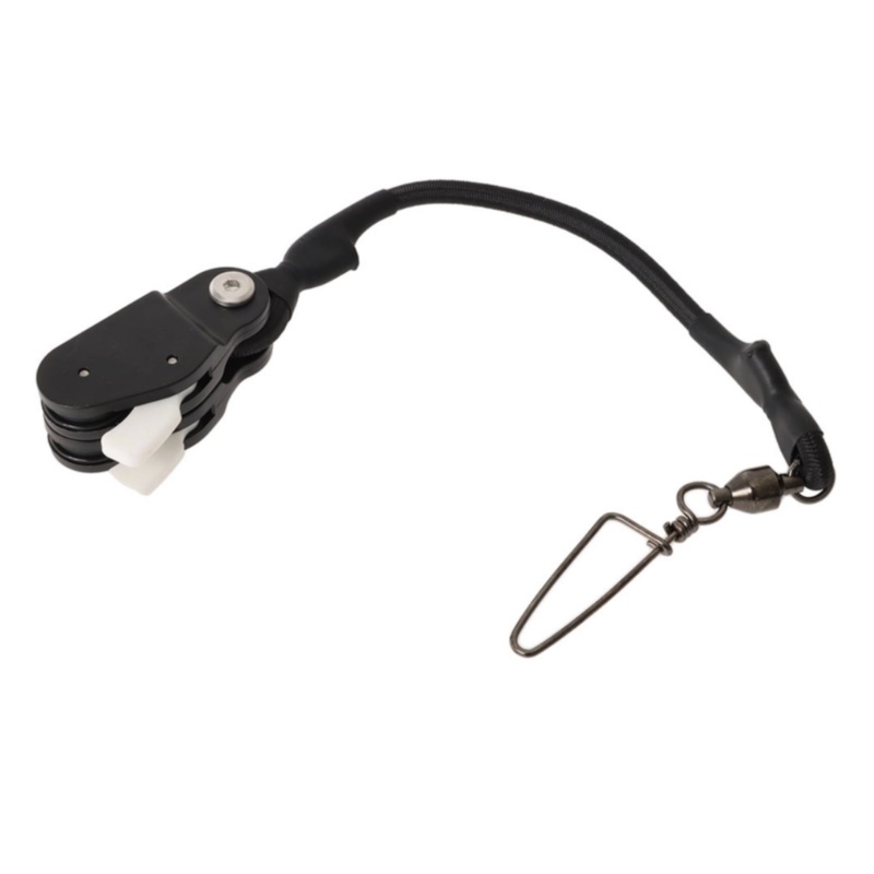 Bluewing Outrigger Halyard Lock Pulley Double Black