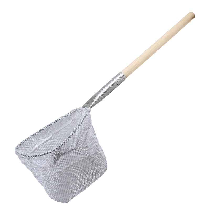 Brunken Bait Net Bait Well Net 20″ Wood Handle OAL 28″