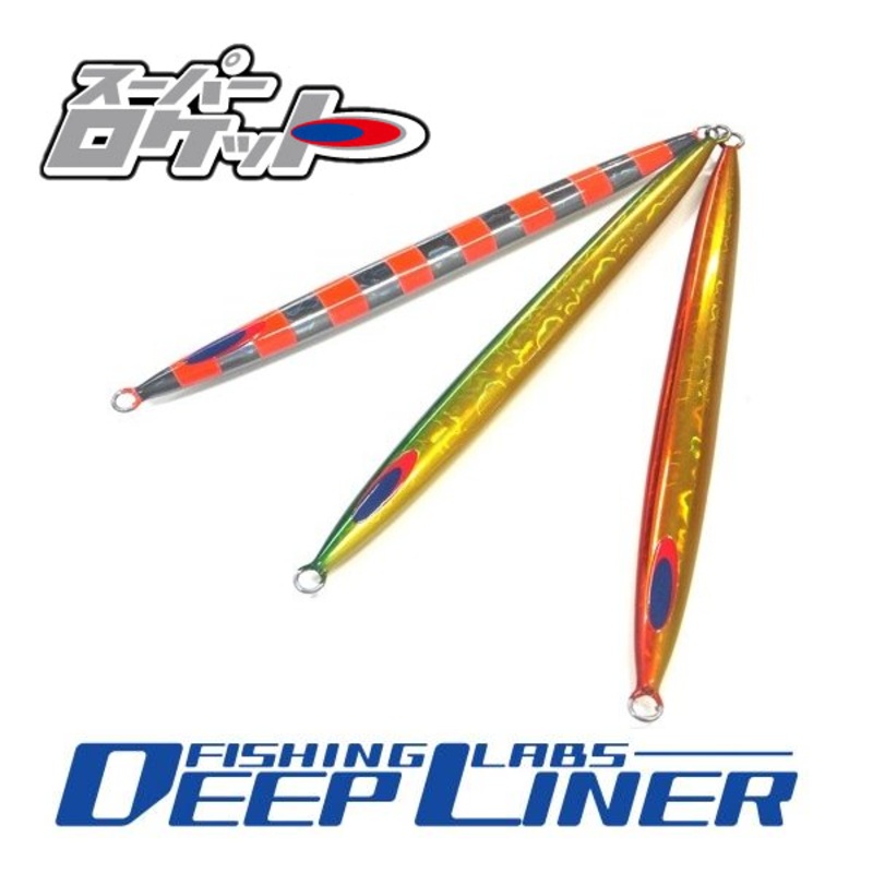 Deepliner Metal Jig Super Rocket 450g No.32 Panda-Up-Glow