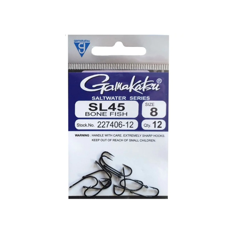 Gamakatsu SL45 Bonefish Hook 12-pack 2