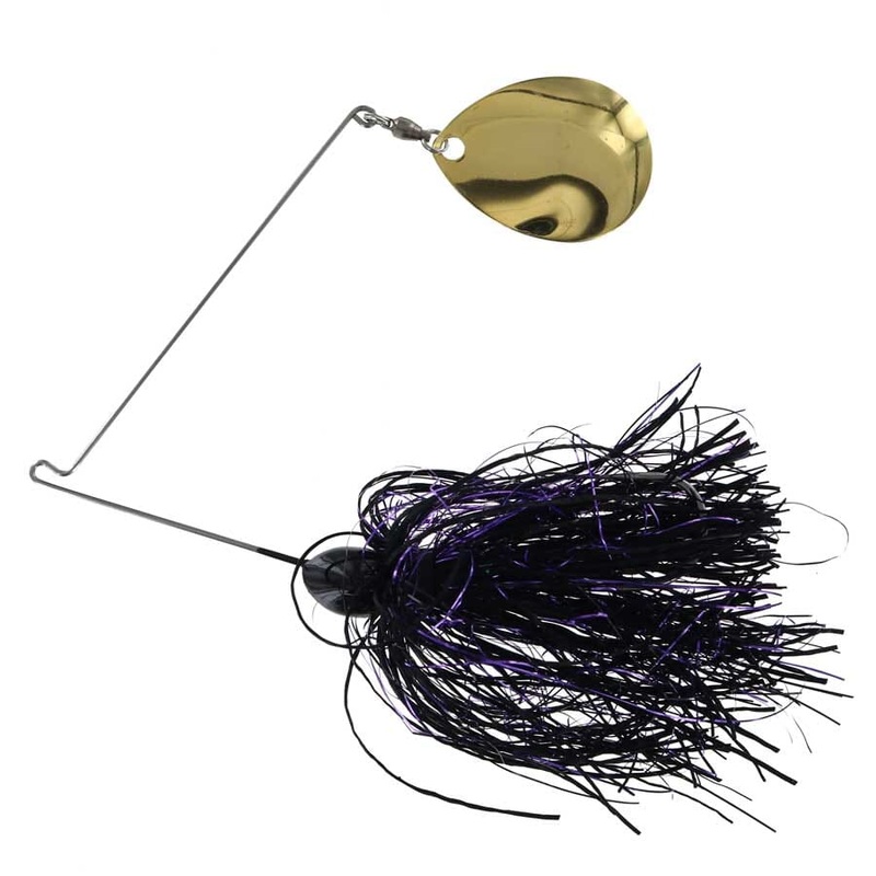 Georgia Blade Night Spinnerbait 503 Raven 1/2 oz