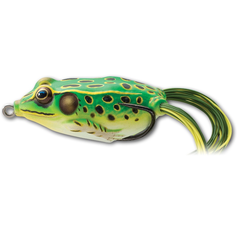 Live Target Hollow Body Frog 1 3/4 Green