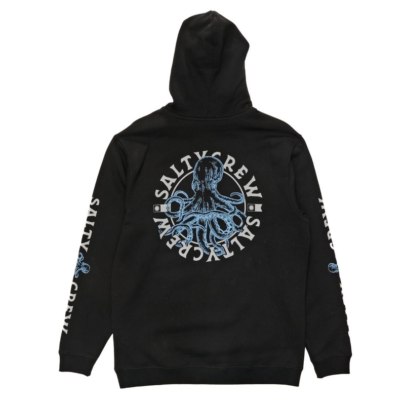 Salty Crew Tentacles MW Fleece Hoodie Small Black