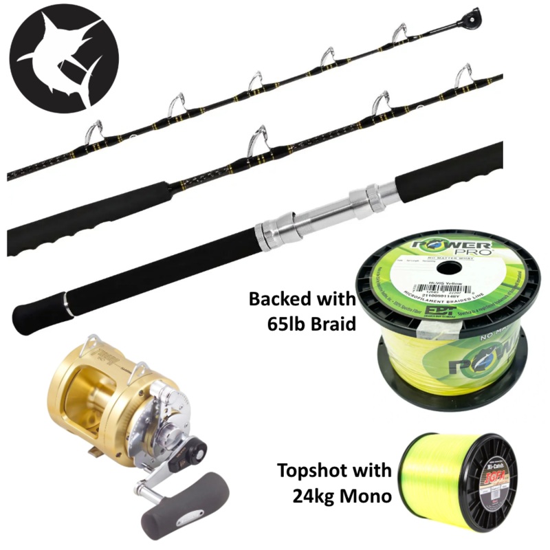 Shimano Speedmaster 24kg / Tiagra 50A Overhead Game Combo