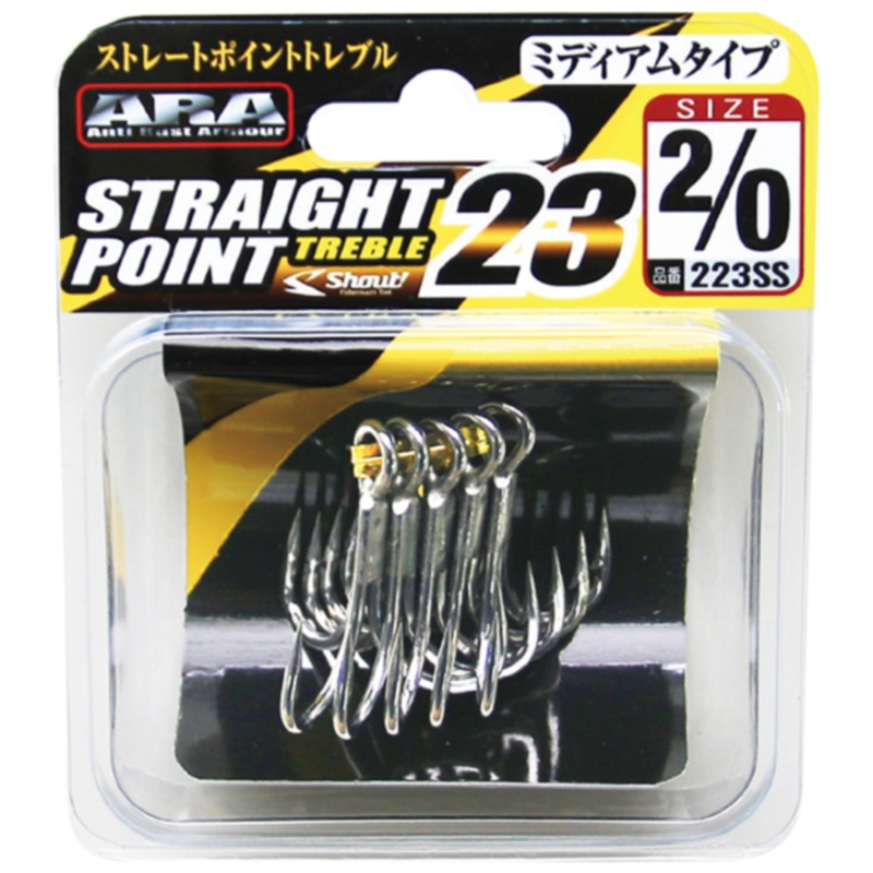 Shout Straight Point 23 Treble 1 Chrome