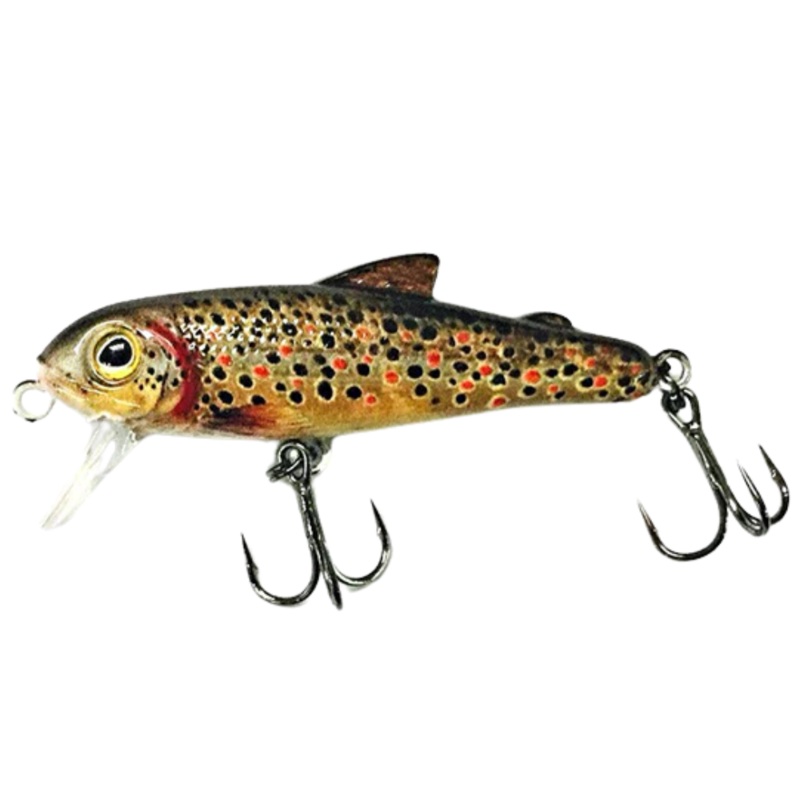 Bullet Five-0 Minnow Lure Black Widow 5cm Floating