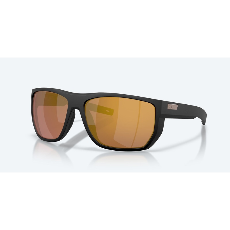 Costa Santiago Polarized Sunglasses Netplus Black – Gold Mirror 580G Polarized Glass