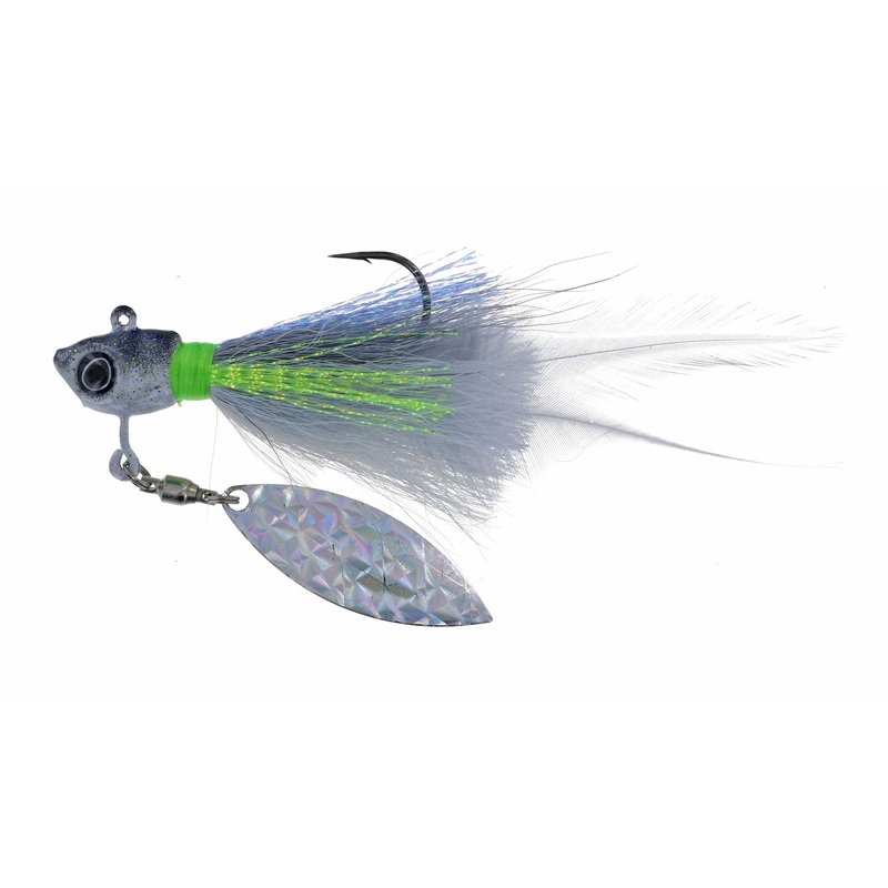 Hudson Hammer Feathered Underspin Sexy Shad 3/8 oz 4/0