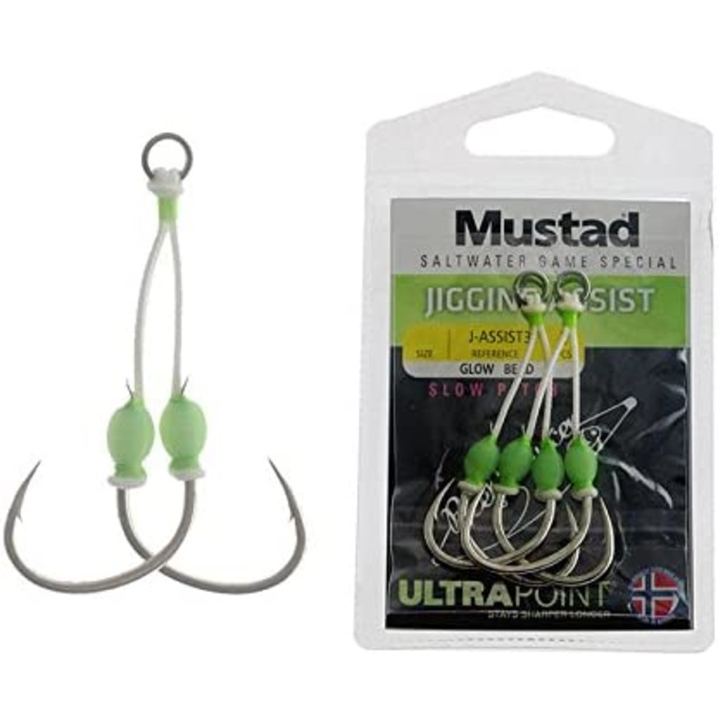 Mustad Jigging Assist Hooks 2/0