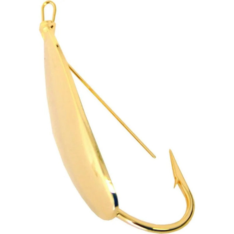 Precision Tackle Flats Intruder Spoon 1/8oz Gold