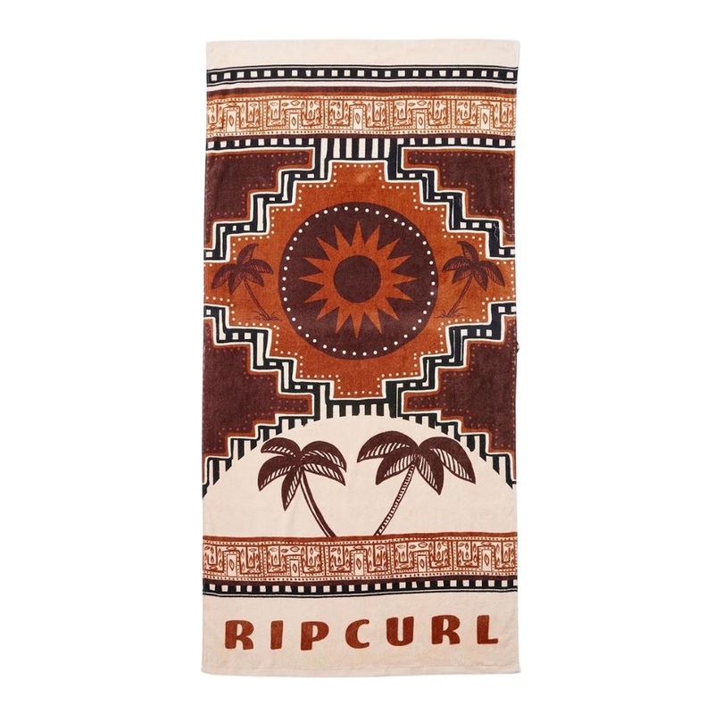 Rip Curl Mixed Standard Towel BROWN