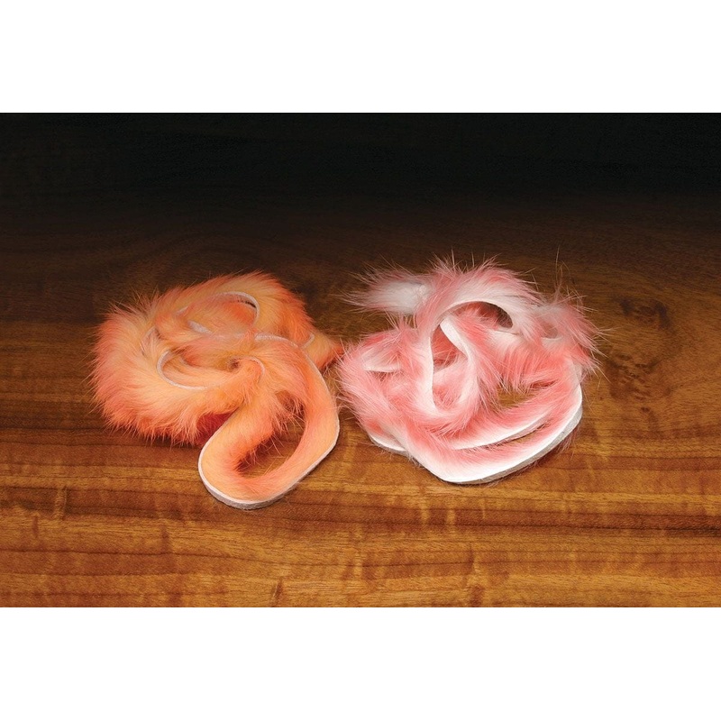Two Tone Rabbit Flesh Strips Peachy Orange
