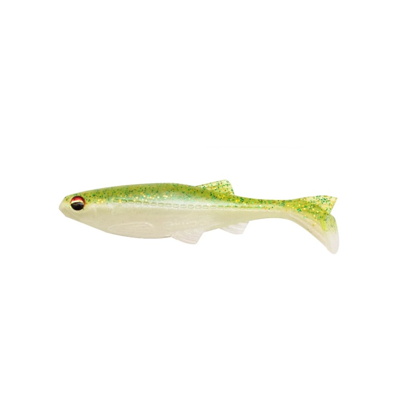 Biwaa Kapsiz Swimmer Soft Plastic Lure 3in Apple Mint