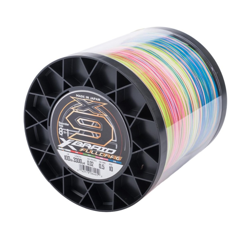 DAIWA XBraid X9 Full Drag Braid 3300Y Multicolor 20#
