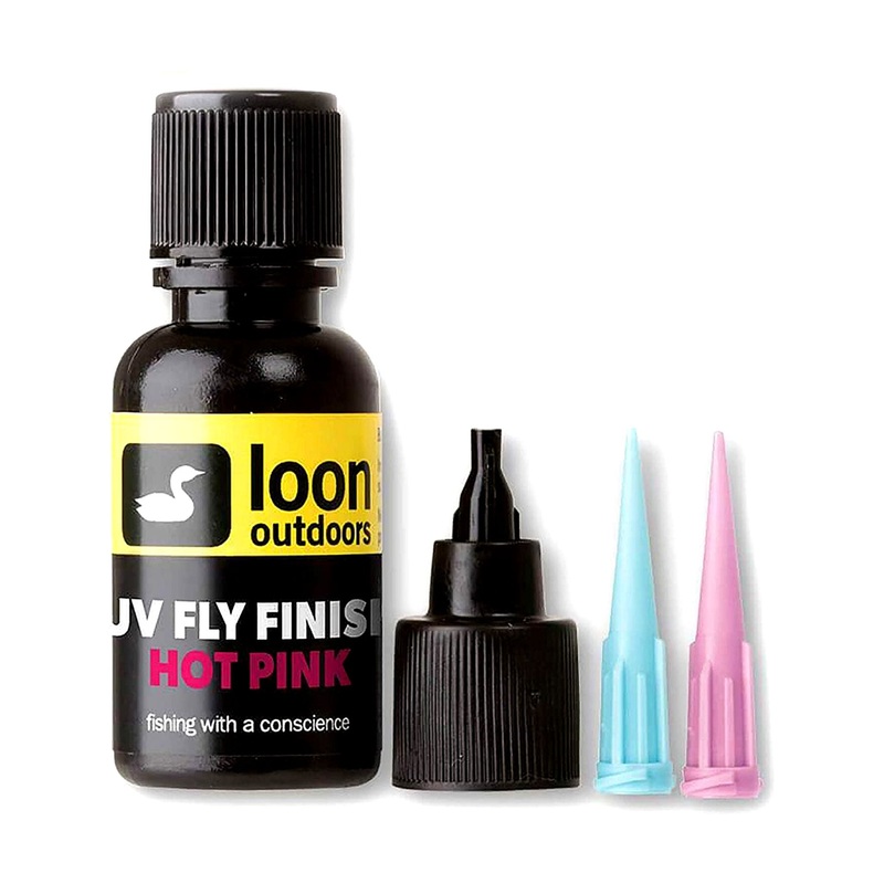 Loon UV Fly Finish Hot Pink HOT PINK