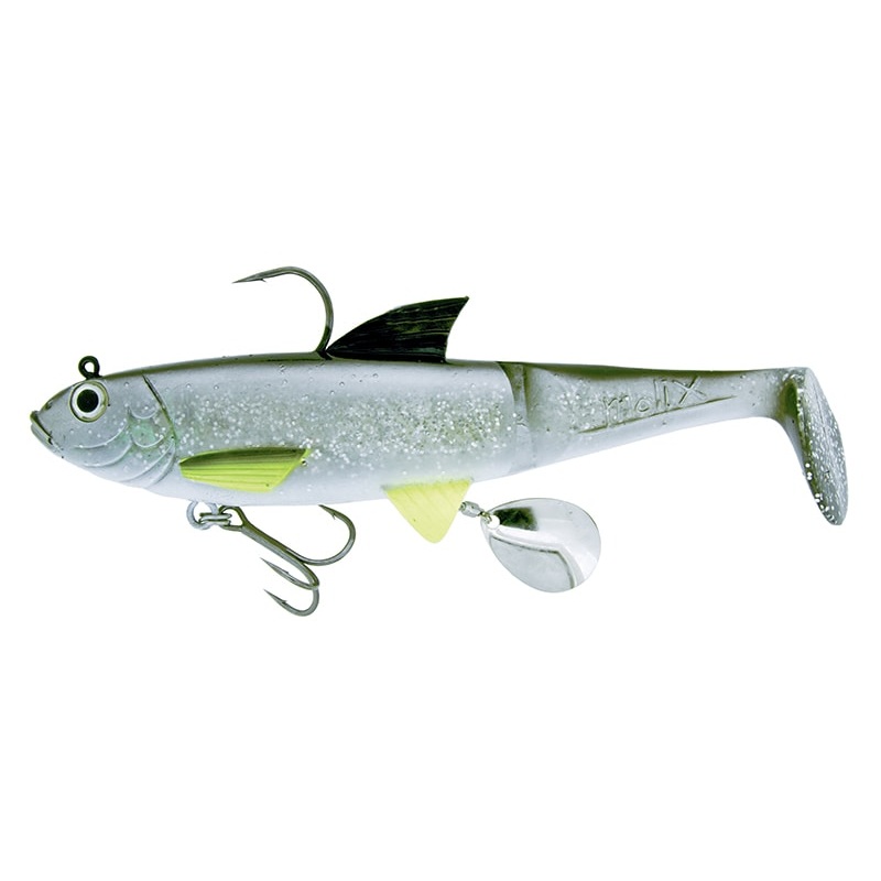Molix Shad 185mm Soft Plastic Swimbait Lure Black Gold Tiger