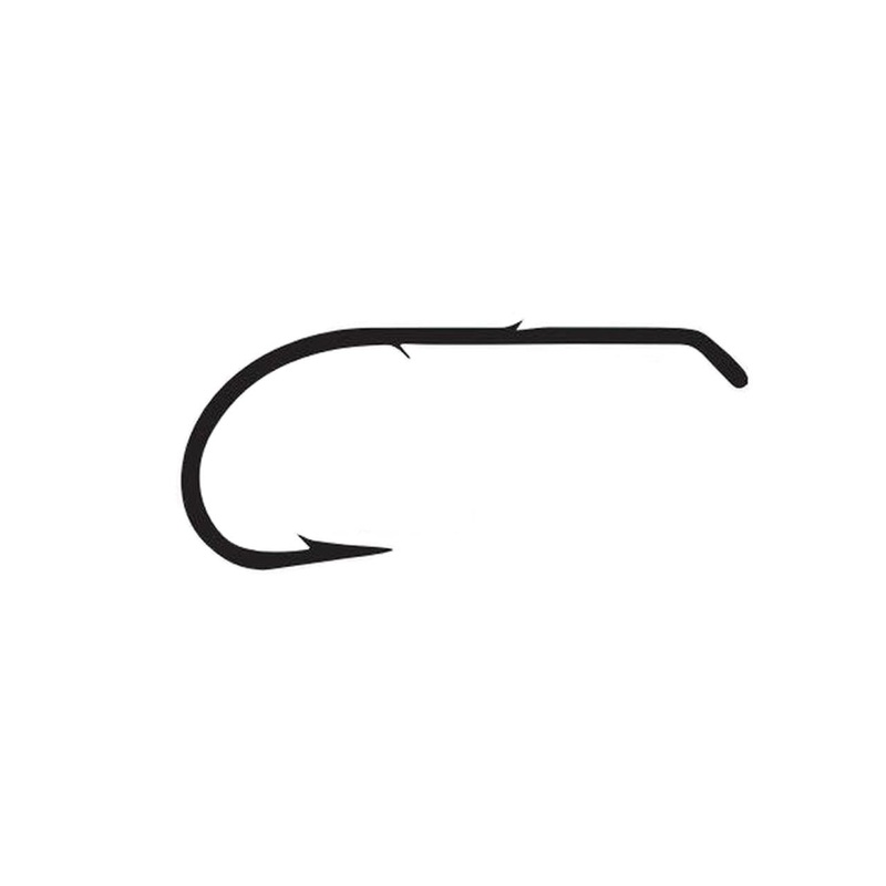 Mustad 3400-BN Black Nickel Gulp Hook 2/0 08pk