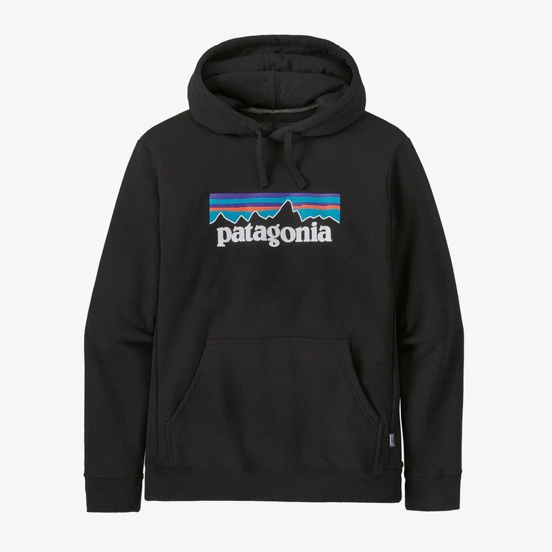 Patagonia 39622 Mens P6 Logo Uprisal Jumper Hoody Fleece – Black Large