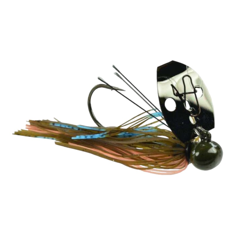 Picasso Lures Tungsten Knocker Heavy Cover Shock Blade 1/2 oz Black / Black Nickel Blade (09)