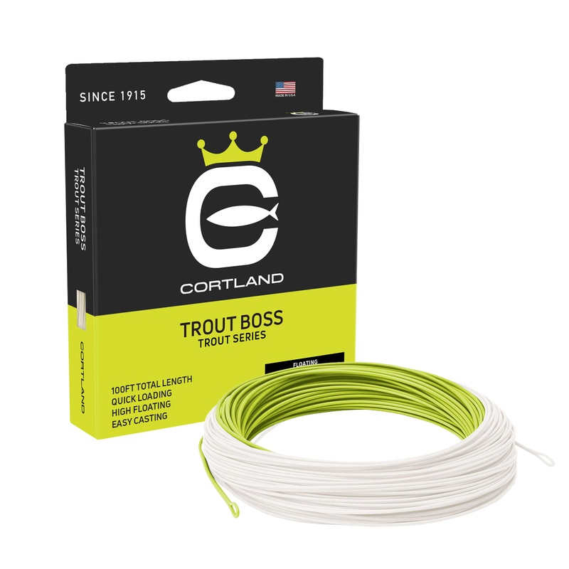 Cortland Trout Boss Chartreuse / White CHARTREUSE / WHITE WF3F