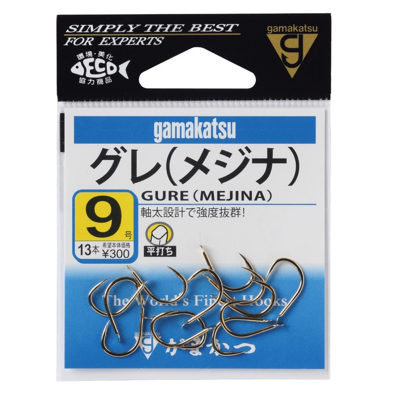 Gamakatsu Mejina Gure Gold Hook 7