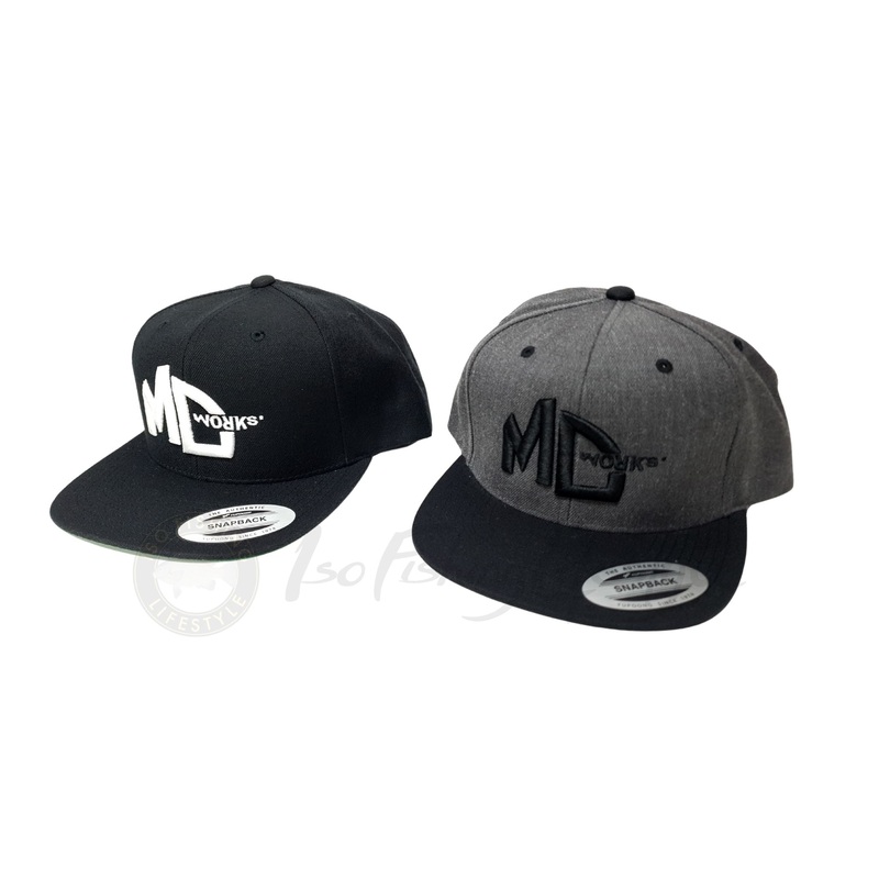 MC Works 2023 cap – Flat Visor Type Black