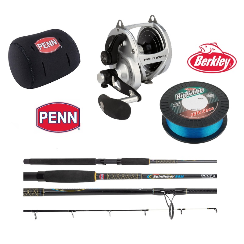 Penn Fathom Overhead 24kg Package Deal
