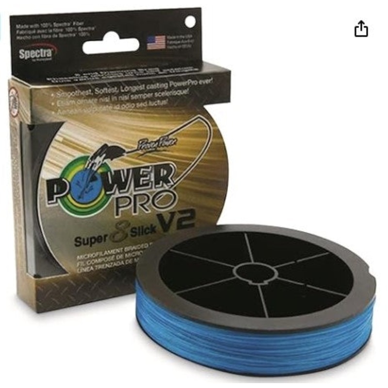 Power Pro Super Slick V2 Blue 10 lb 150 yds