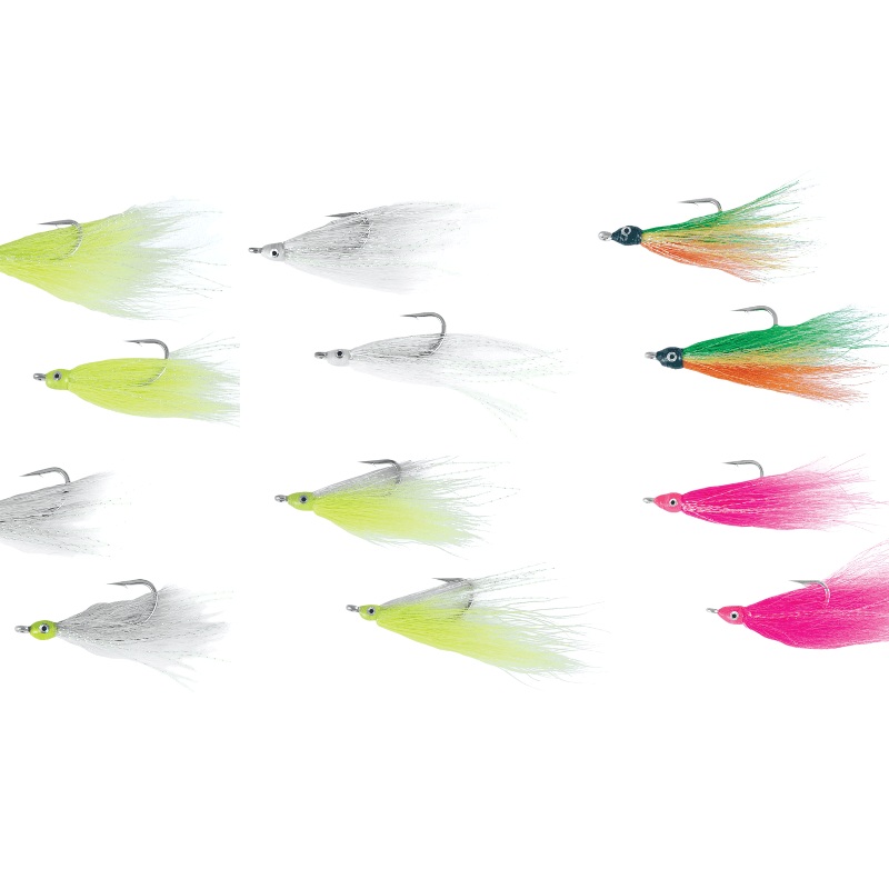 Spro Bucktail Teaser Hooks 2/0 – 3pk Crazy Chartreuse