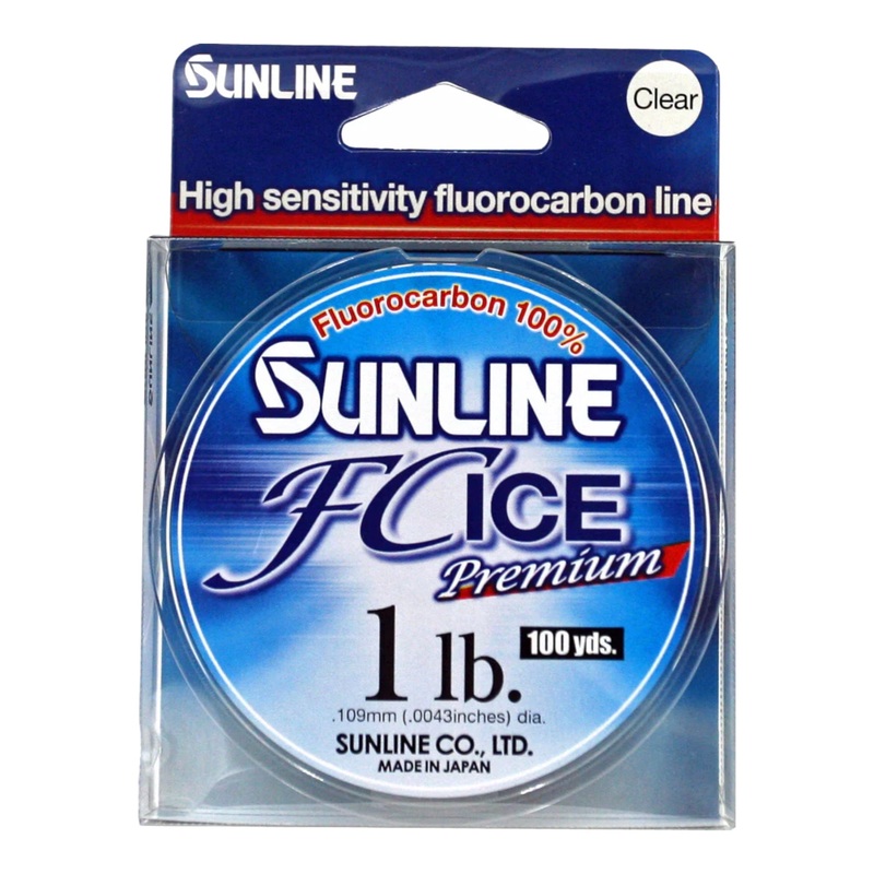 Sunline FC Ice Premium Fluorocarbon – 100 Yds 2 lb