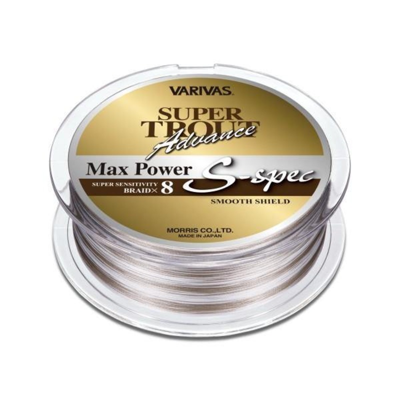VARIVAS Super Trout Advance Max Power PE x8 Sspec 200 m #0.6-0.128mm-10Lbs