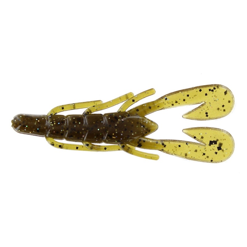 Zoom U-V Speed Craw 3.5” Green Pumpkin Magic 12Pk