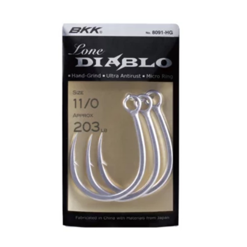 BKK Lone Diablo Single Hooks 1