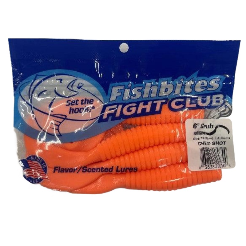 Fishbites Fight Club 6″ Grub Cheapshot