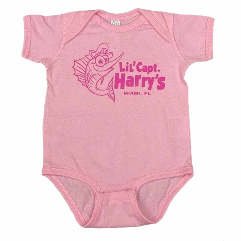 Lil Capt Harry’s Pink Cotton Onesie 24M