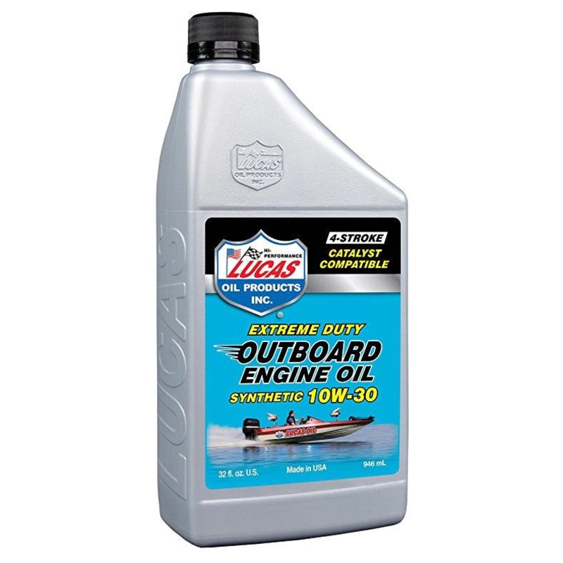 Lucas Oil Outboard Engine Synthetic SAE 10w-30 Oil – 1 Quart